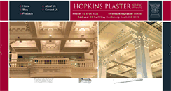 Desktop Screenshot of hopkinsplaster.com.au