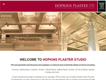 Tablet Screenshot of hopkinsplaster.com.au
